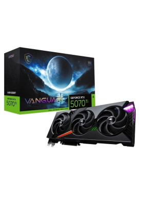 Відеокарта GF RTX 5070 Ti 16GB GDDR7 Vanguard SOC MSI (GeForce RTX 5070 Ti 16G VANGUARD SOC)