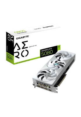 Відеокарта GF RTX 5080 16GB GDDR7 Aero OC Gigabyte (GV-N5080AERO OC-16GD)