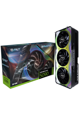 Відеокарта GF RTX 5090 32GB GDDR7 GameRock Palit (NE75090019R5-GB2020G)