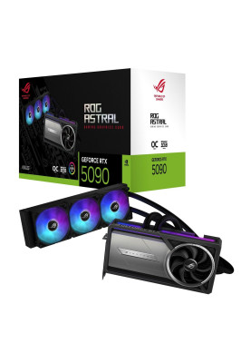 Відеокарта GF RTX 5090 32GB GDDR7 ROG Astral LC Gaming OC Asus (ROG-ASTRAL-LC-RTX5090-O32G-GAMING)