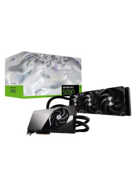Відеокарта GF RTX 5090 32GB GDDR7 Suprim Liquid SOC MSI (GeForce RTX 5090 32G SUPRIM LIQUID SOC)