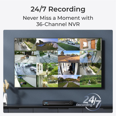 Відеореєстратор Reolink NVS36 (RLN36)