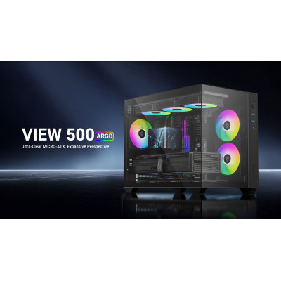 Корпус ID-Cooling View 500 ARGB Black Корпус ID-Cooling View 500 ARGB Black