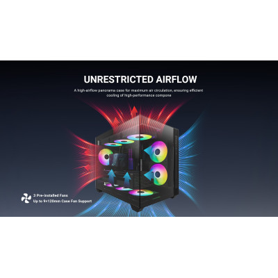 Корпус ID-Cooling View 500 ARGB Black Корпус ID-Cooling View 500 ARGB Black