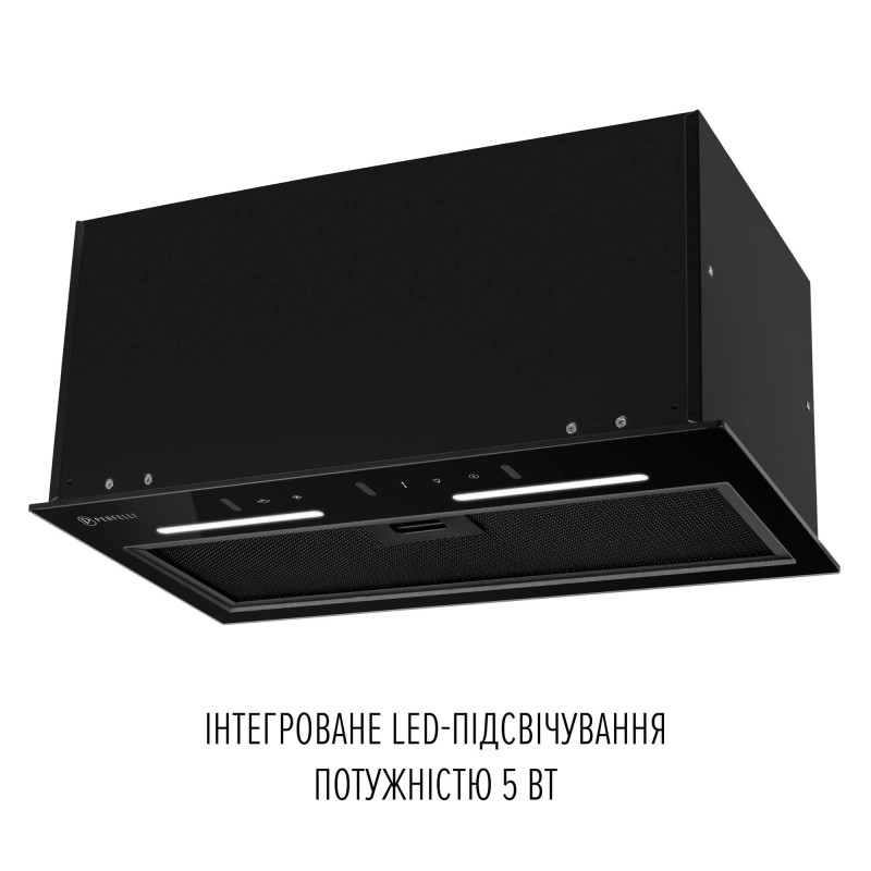 Витяжка Perfelli Viola 5NWRB Nero Витяжка Perfelli Viola 5NWRB Nero