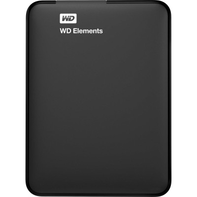 Зовнішній жорсткий диск 2.5" USB 1.0TB WD Elements Black (WDBUZG0010BBK-WESN) Зовнішній жорсткий диск 2.5" USB 1.0TB WD Elements Black (WDBUZG0010BBK-WESN)