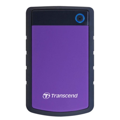Накопичувач зовнiшнiй 2.5" USB 4.0TB Transcend StoreJet 25H3 (TS4TSJ25H3P) Накопичувач зовнiшнiй 2.5" USB 4.0TB Transcend StoreJet 25H3 (TS4TSJ25H3P)
