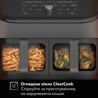 Мультипіч Instant Vortex Plus Double Basket ClearCook Мультипіч Instant Vortex Plus Double Basket ClearCook