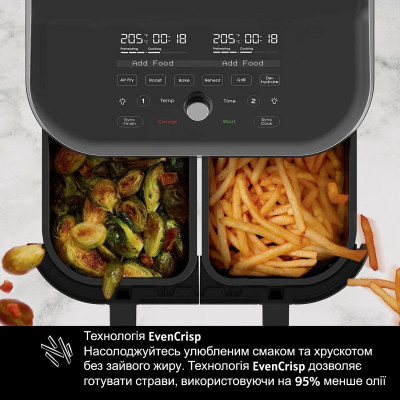 Мультипіч Instant Vortex Plus Double Basket ClearCook Мультипіч Instant Vortex Plus Double Basket ClearCook