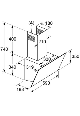 Витяжка Bosch DWK63PJ20T