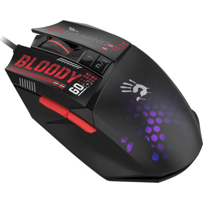 Миша Bloody W60 Max Mini Honeycomb Black