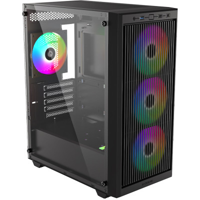 Корпус ID-Cooling Ware 300 ARGB Black Корпус ID-Cooling Ware 300 ARGB Black