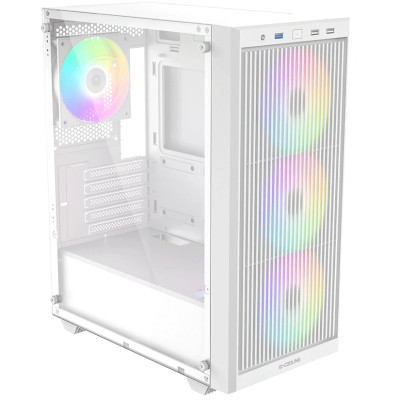 Корпус ID-Cooling Ware 300 ARGB White Корпус ID-Cooling Ware 300 ARGB White