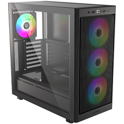 Корпус ID-Cooling Ware 510 ARGB Black Корпус ID-Cooling Ware 510 ARGB Black