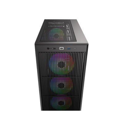 Корпус ID-Cooling Ware 510 ARGB Black Корпус ID-Cooling Ware 510 ARGB Black