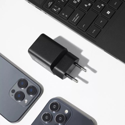 Мережевий зарядний пристрій Proove Pocket GaN 25W Black (WCPG25010201) Мережевий зарядний пристрій Proove Pocket GaN 25W Black (WCPG25010201)