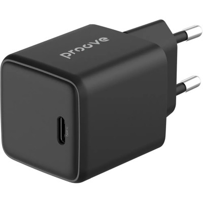 Мережевий зарядний пристрій Proove Pocket GaN 25W Black (WCPG25010201) Мережевий зарядний пристрій Proove Pocket GaN 25W Black (WCPG25010201)