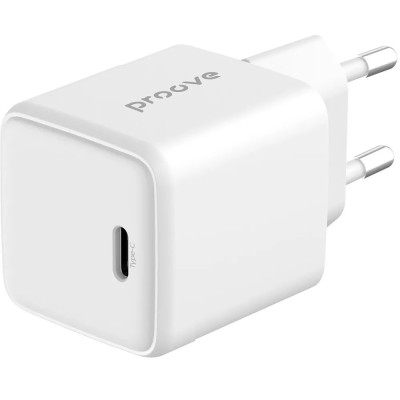 Мережевий зарядний пристрій Proove Pocket GaN 25W White (WCPG25010202) Мережевий зарядний пристрій Proove Pocket GaN 25W White (WCPG25010202)