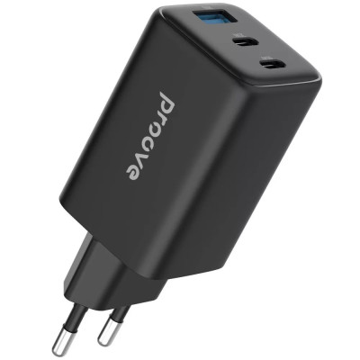 Мережевий зарядний пристрій Proove Pocket GaN 65W Black (WCPG65121201) Мережевий зарядний пристрій Proove Pocket GaN 65W Black (WCPG65121201)