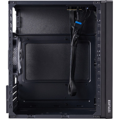 Корпус 1stPlayer WD1-BK-3F1 Black Корпус 1stPlayer WD1-BK-3F1 Black