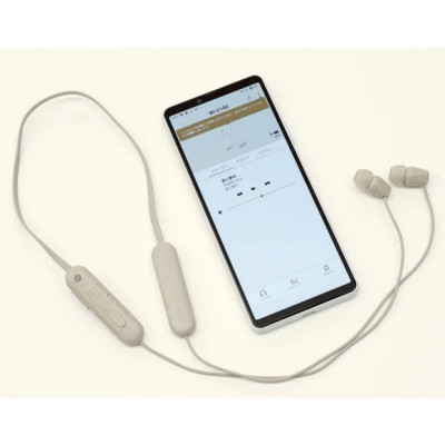 Bluetooth-гарнітура Sony WI-C100 Beige (WIC100C.CE7) Bluetooth-гарнітура Sony WI-C100 Beige (WIC100C.CE7)