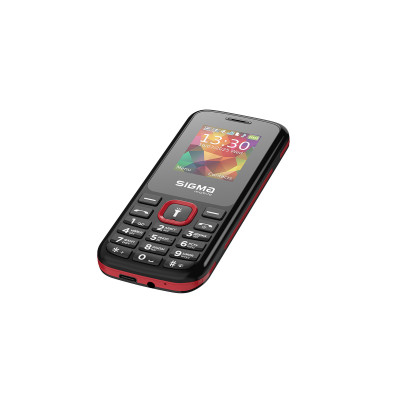 Мобiльний телефон Sigma mobile X-style 171 Mini Dual Sim Black/Red