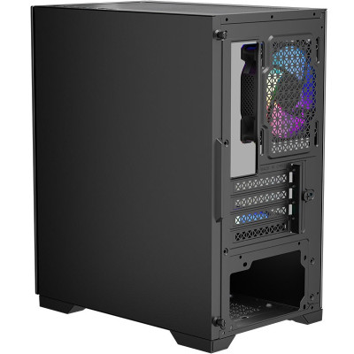 Корпус 1stPlayer X2-M-BK-4F1-PS-600FK-EU Black 600W Корпус 1stPlayer X2-M-BK-4F1-PS-600FK-EU Black 600W