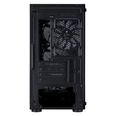Корпус 1stPlayer X3-M-BK-4F1 Black без БЖ Корпус 1stPlayer X3-M-BK-4F1 Black без БЖ