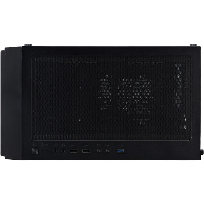 Корпус 1stPlayer X4-M-BK-2F1P-1F1 Black без БЖ Корпус 1stPlayer X4-M-BK-2F1P-1F1 Black без БЖ