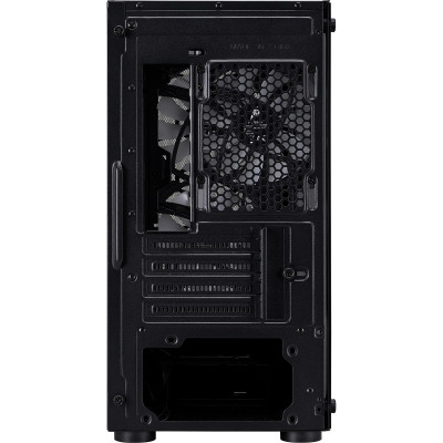 Корпус 1stPlayer X4-M-BK-2F1P-1F1 Black без БЖ Корпус 1stPlayer X4-M-BK-2F1P-1F1 Black без БЖ