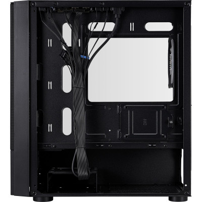 Корпус 1stPlayer X4-M-BK-2F1P-1F1 Black без БЖ Корпус 1stPlayer X4-M-BK-2F1P-1F1 Black без БЖ