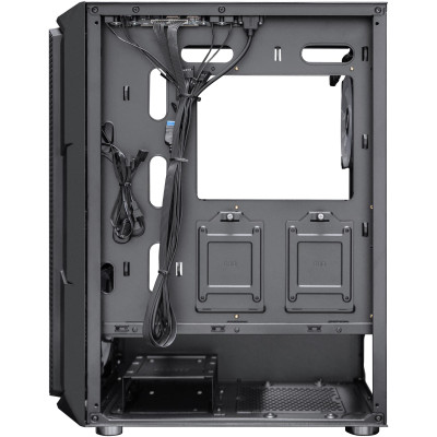 Корпус 1stPlayer XF-BK-4F7 Black без БЖ