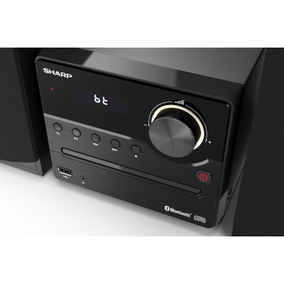 Мікросистема Sharp Micro Sound System Black (XL-B512(BK))