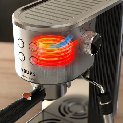 Кавоварка Krups Virtuoso+ Tamping System XP499EE0 Кавоварка Krups Virtuoso+ Tamping System XP499EE0