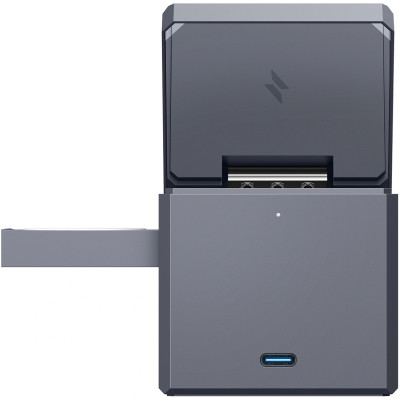 Бездротовий зарядний пристрій Anker MagGo Wireless Charging Station 15W 3-in-1 Cube Black (Y1811G11)