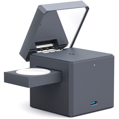 Бездротовий зарядний пристрій Anker MagGo Wireless Charging Station 15W 3-in-1 Cube Black (Y1811G11)