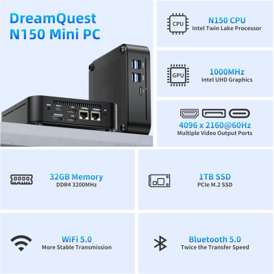 Неттоп DreamQuest Pro Plus (Z000001094807) Неттоп DreamQuest Pro Plus (Z000001094807)