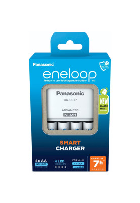 Зарядний пристрій Panasonic Advanced Charger + Eneloop AA/HR06 Ni-Mh 2000 мАh 4 шт.