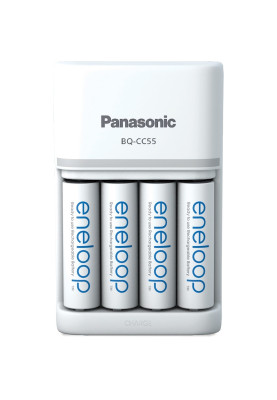 Зарядний пристрій Panasonic Smart-Quick  Charger + Eneloop AA/HR06 Ni-Mh 2000 мАh 4 шт.