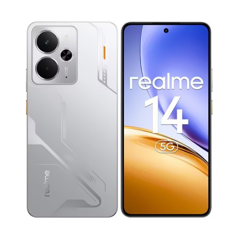 Смартфон Realme 14 5G 12/256GB Silver Смартфон Realme 14 5G 12/256GB Silver