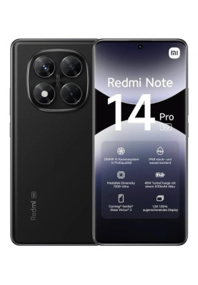 Смартфон Xiaomi Redmi Note 14 Pro 5G 12/512GB Midnight Black