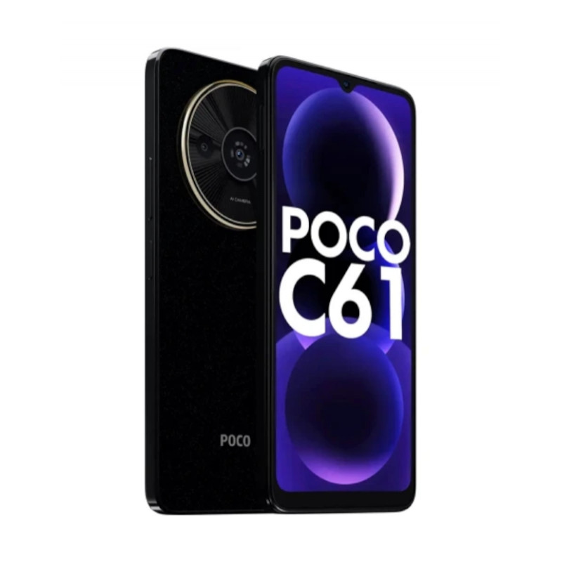 Смартфон POCO C61 4/128GB Black