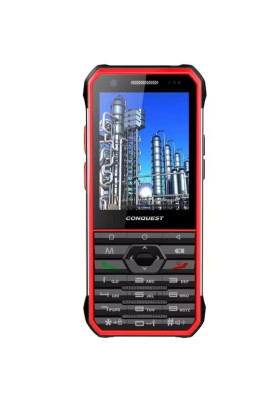 CONQUEST F3 6/128Gb Red english key