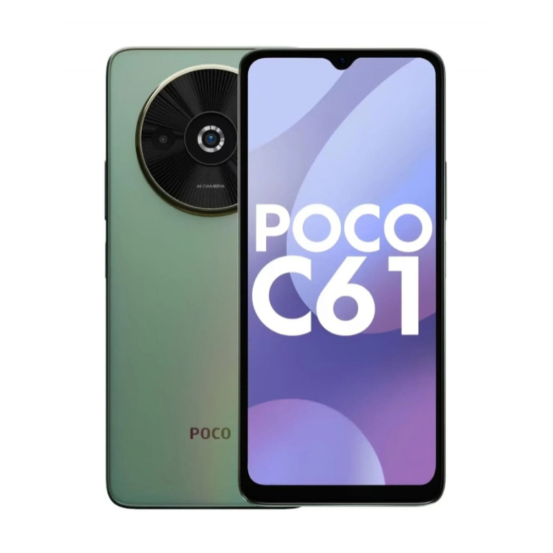 Смартфон POCO C61 3/64GB Green