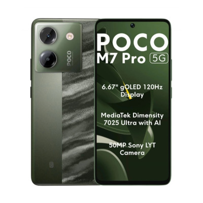POCO M7 Pro 5G 8/256GB Green (adapter)