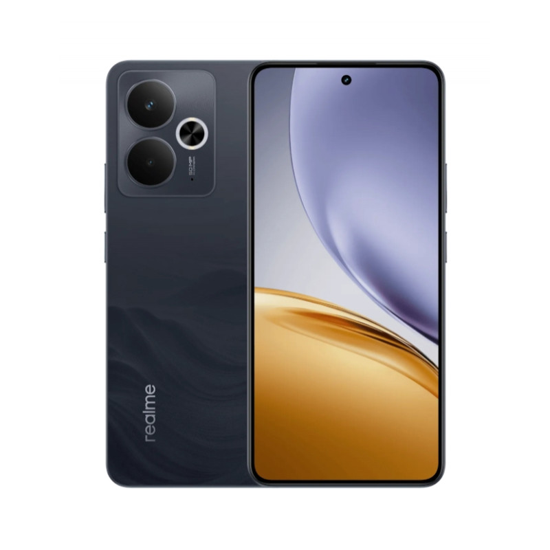 Смартфон realme 14T 5G 8/128GB Obsidian Black (глобальна версія)