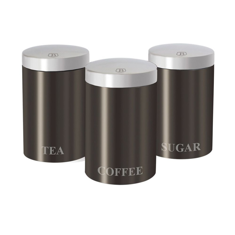 Набір контейнерів Berlinger Haus Metallic Line Carbon Edition (BH-1348)
