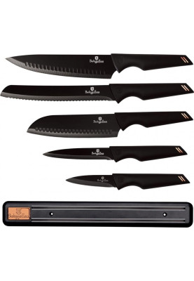 Набір ножів із 6 предметів Berlinger Haus Black Rose Collection (BH-2698)
