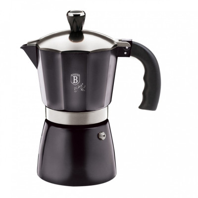Гейзерна кавоварка Berlinger Haus Metallic Line Carbon Edition (BH-7215)