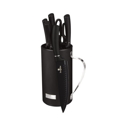 Набір ножів із 7 предметів Berlinger Haus Black Silver Collection (BH-2480)